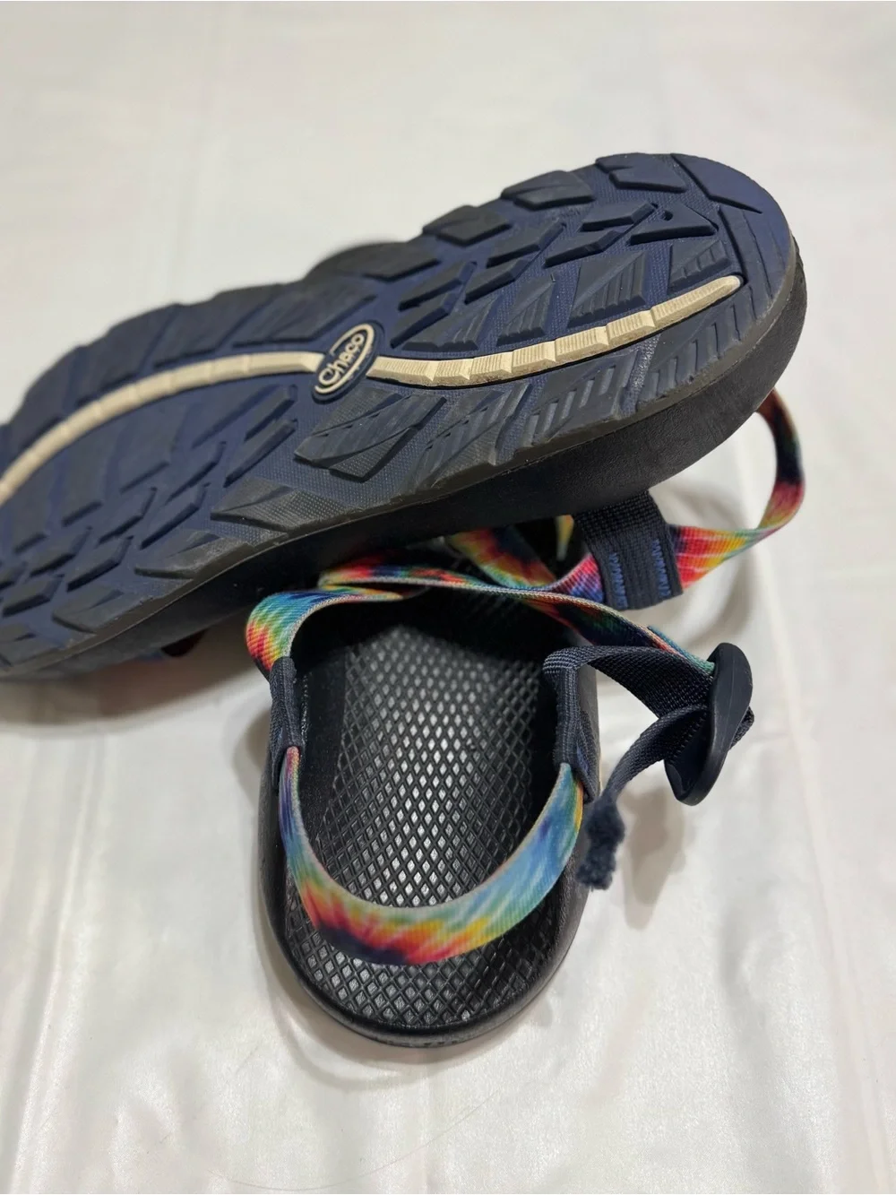 Chaco Tie-Dye Multi-Color Strap Sandals